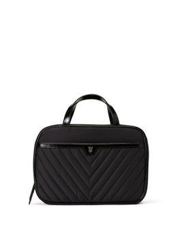 Косметичка Travel Hanging Toiletry Bag Black V-Quilt Victoria's Secret 26936234 фото