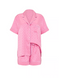Піжама Signature Satin Short Pajama Set Pink Sugar Victoria's Secret 8882523 фото 3