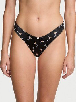 Трусики Very Sexy Printed High-Leg Thong Panty Victoria's Secret 0667560151926 фото
