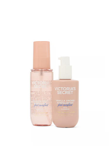 Подарунковий набір Vanilla Orchid Sandalwood 2-Piece Full-Sized Body Mist & Lotion Gift Set Victoria's Secret 765468380824 фото