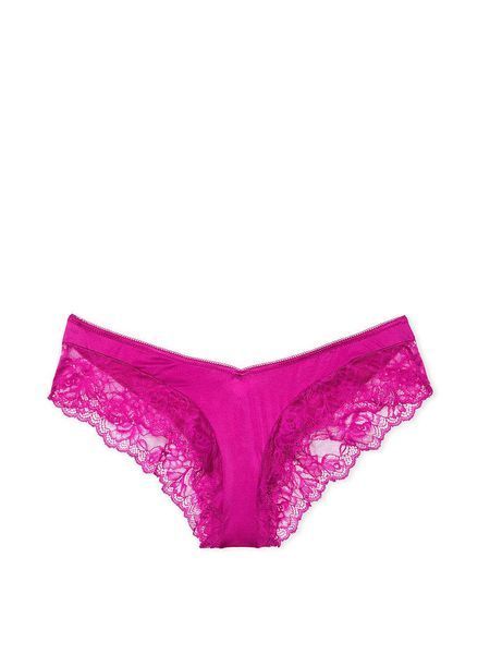 Трусики Very Sexy Rose Lace-Trim High-Leg Cheeky Panty (06Т2) Victoria's Secret 0667560150240 фото
