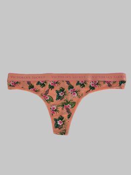 Трусики Logo Cotton Thong Panty (CC 6C9Y) Victoria's Secret 0667559502623 фото