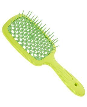 Гребінець для волосся Superbrush Janeke standart лайм з зеленим 8 006060 654704 фото