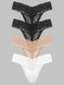 Набір трусиків 4-Pack Lacie String Thong Panties Victoria's Secret 27079975 фото 1