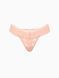 Трусики Lace Strappy-Back Thong Panty Peach (16W9) Victoria's Secret 27177453 фото 3