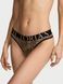 Трусики Exploded Logo Cotton Thong Panty Leopard (7LWP) Victoria's Secret 27245833 фото 1
