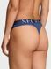 Трусики Exploded Logo Cotton Thong Panty Ink Blue (02M3) Victoria's Secret 27245850 фото 2