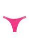 Трусики Logo Cotton Shine High-Leg Thong Panty Pink (5YZ8) Victoria's Secret 0667559662693 фото 1