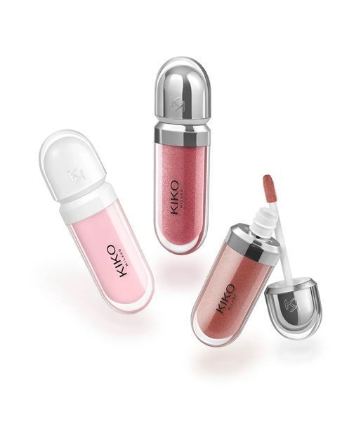 Набір блисків для губ 3-Piece Lip Gloss Gift Set Kiko Milano 7082740587388 фото