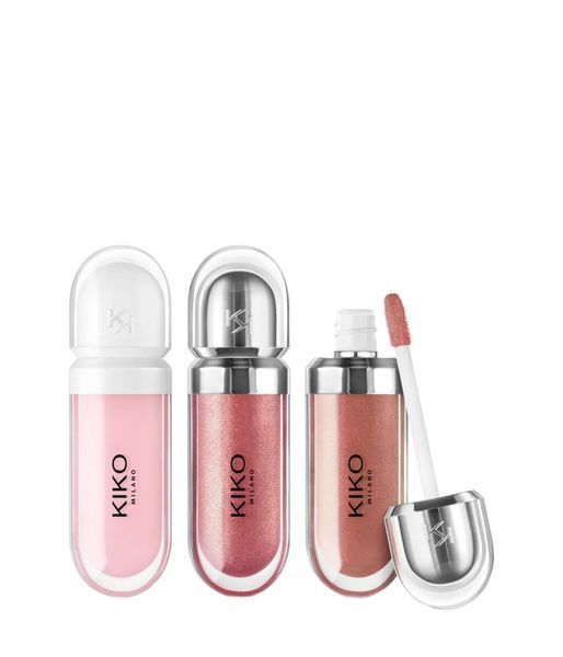 Набір блисків для губ 3-Piece Lip Gloss Gift Set Kiko Milano 7082740587388 фото