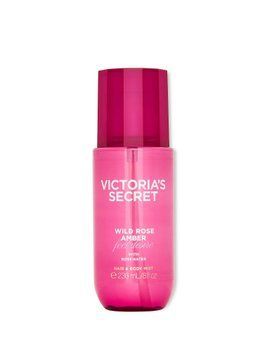 Спрей для тіла та волосся Wild Rose Amber Hair & Body Mist Victoria's Secret 26970168 фото