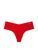 Безшовні трусики No-Show Thong Panty Red Victoria's Secret 36014986 416296 фото