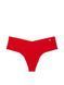 Безшовні трусики No-Show Thong Panty Red Victoria's Secret 36014986 416296 фото 1