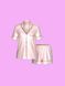 Піжама Glazed Satin Short Pajama Set Pink Stripe Victoria's Secret 27161895 фото 4