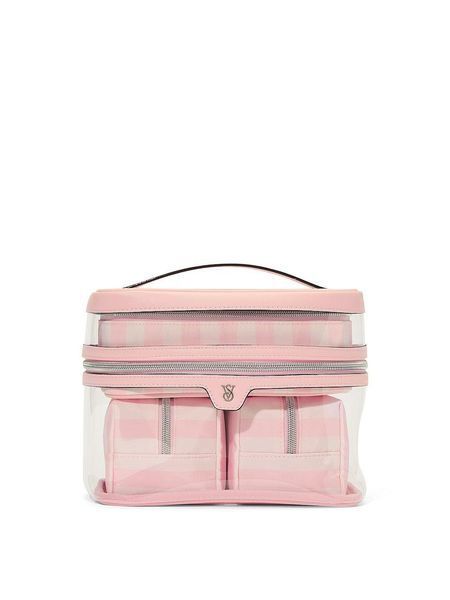 Набір косметичок 4-in-1 Makeup Bag Heritage Stripe Victoria's Secret 26936249/420652 фото