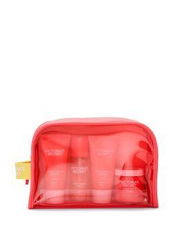 Подарунковий набір для догляду за тілом White Peach Mango Body Care Gift Set ft. Reusable Travel Bag Victoria's Secret 25166098 фото