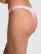 Трусики Logo Cotton Shine High-Leg Thong Panty Pink Victoria's Secret 112458397B99 фото 2