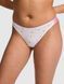 Трусики Logo Cotton Shine High-Leg Thong Panty Pink Victoria's Secret 112458397B99 фото 1