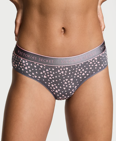 Трусики Logo Cotton Hiphugger Panty Victoria's Secret 36014977 415901 фото