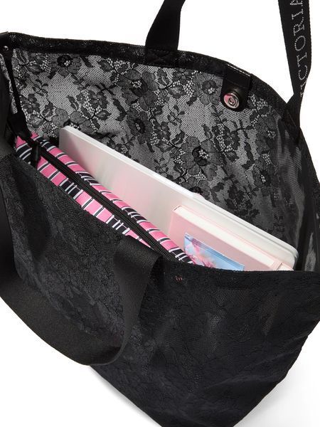 Сумка шопер BLACK Tote Bag Victoria's Secret 27154914 фото
