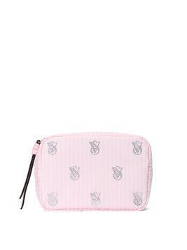 Косметичка Victoria's Secret Boxy Case Makeup Bag Heritage Stripe Shine Logo 26979299/1 фото